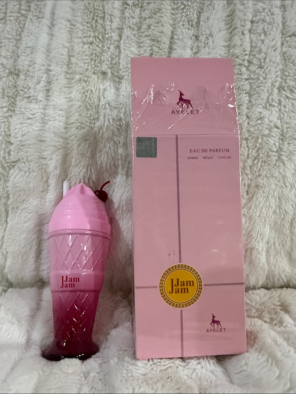 J Jam Jam Pink Gradient Perfume Bottle with Box